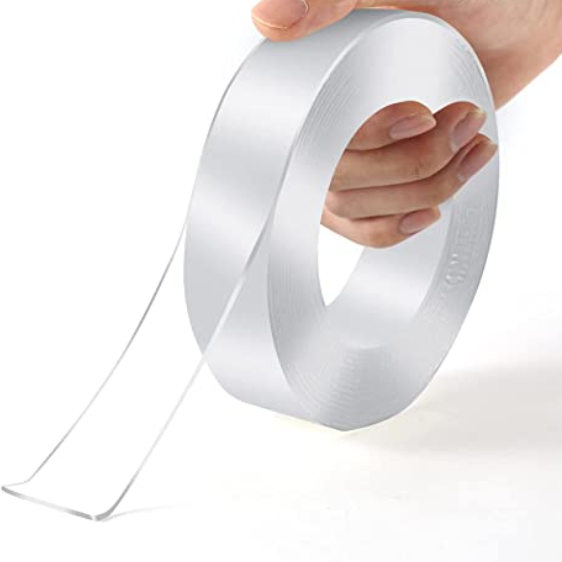 Washable Strong Viscosity Double Sided Wall Acrylic Gel ivy Grip Tape Nano Magical Double-Sided Adhesive Tape Wholesale