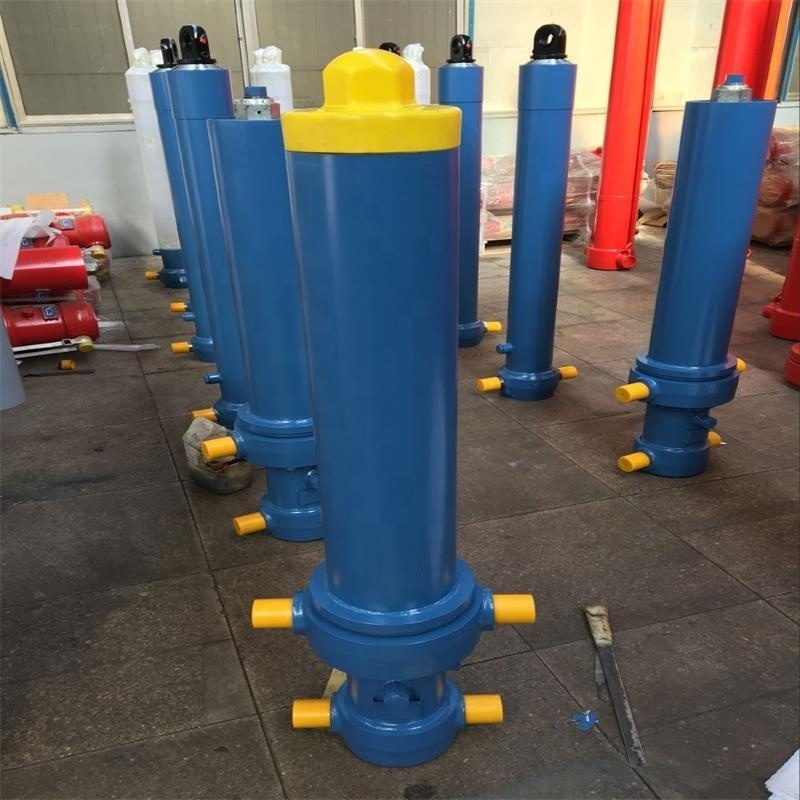 hydraulic jack carbon seamless steel pipe ck45 ck20 steel pipe bore rod 27SiMn  chrome plate hydraulic cylinder made in China hydraulic cylinder