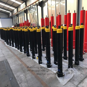 hydraulic jack carbon seamless steel pipe ck45 ck20 steel pipe bore rod 27SiMn  chrome plate hydraulic cylinder made in China hydraulic cylinder