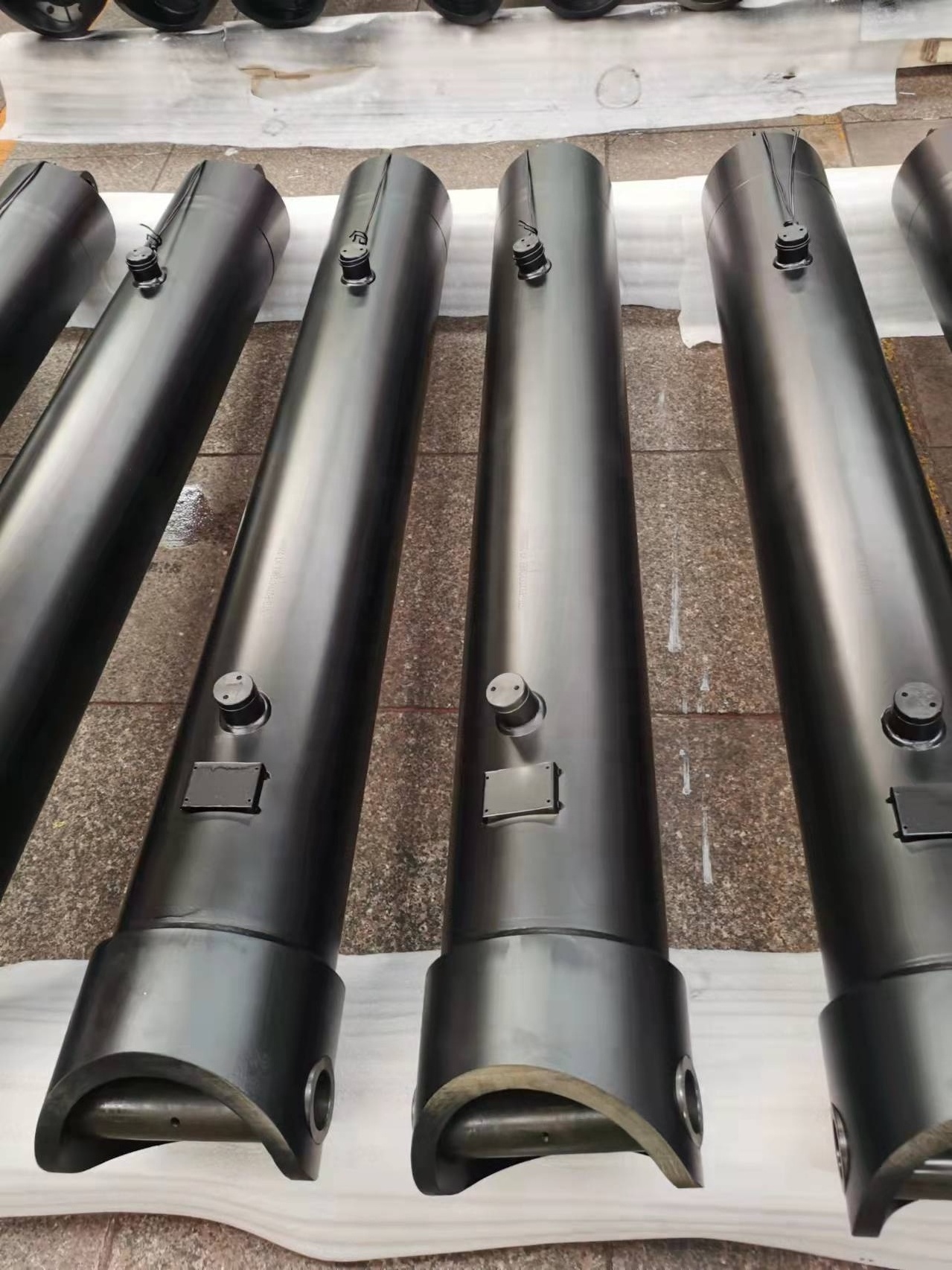 front end hydraulic jack telescopic hydraulic cylinder Hydraulic Power Telescopic Cylinder Used For Tipper Lorry custom hoists