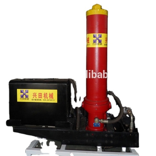 5 ton hydraulic cylinder mechanical lifting long ram jack mining truck telescopic hydraulic cylinder