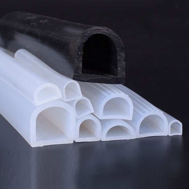 Refrigerator door edge window gasket silicone profile black round sponge rubber epdm weatherstrip foam sealing strips