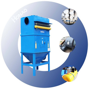 Factory Automatic Pulse Jet Cleaning Type Filter Bag House Dust Collector For Brick Factory