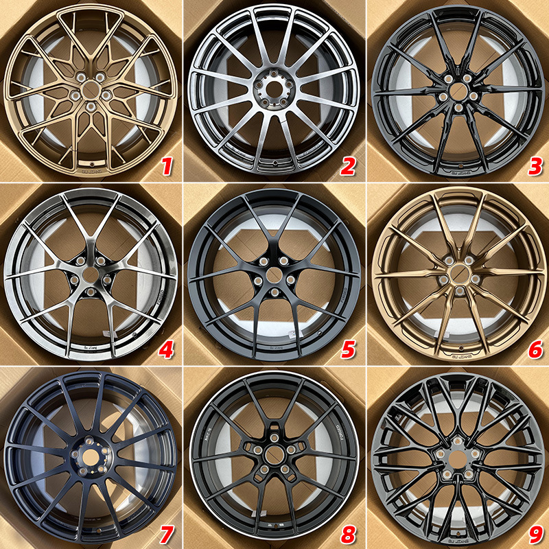 15x6.5j 16 Inch 4 Hole PCD 4x100 4x108 5x114.3 Rims Mag Aluminum Car Wheels For Kia Toyota