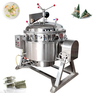 XINLONGJIA Tilting Soup Boiling Cooking Jacketed Kettle/Industrial 100-600 Liters Marmita Meat Jam Cooker