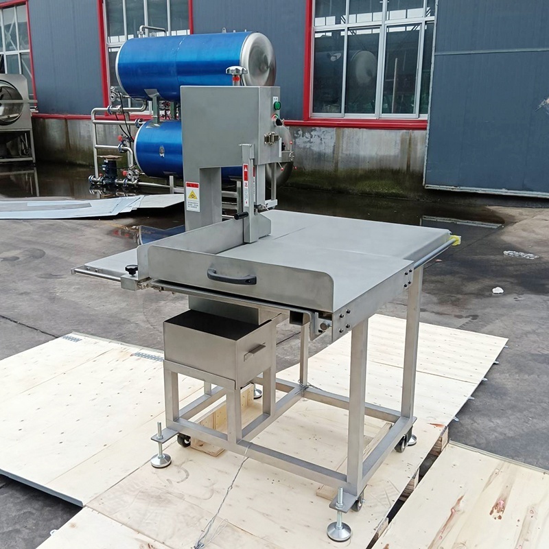 Commercial Fish Cut Machine Meat Bone Saw Machine Band Saw Frozen Fish Meat Bone Cutting Machine Saw