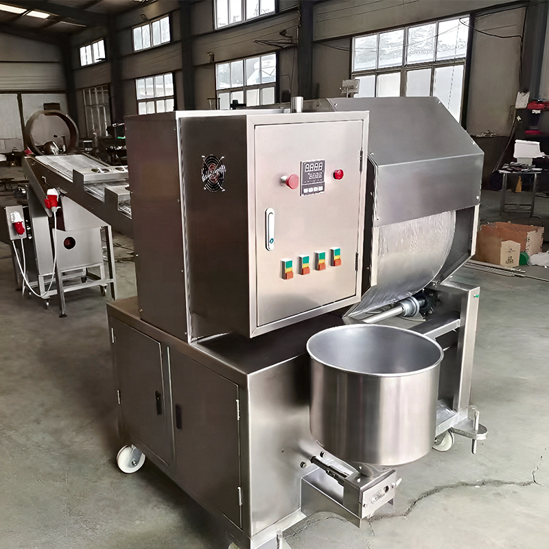 Automatic Spring Roll Wrapper Skin Maker Machine Samosa Pastry Spring Roll Sheet Making Machine