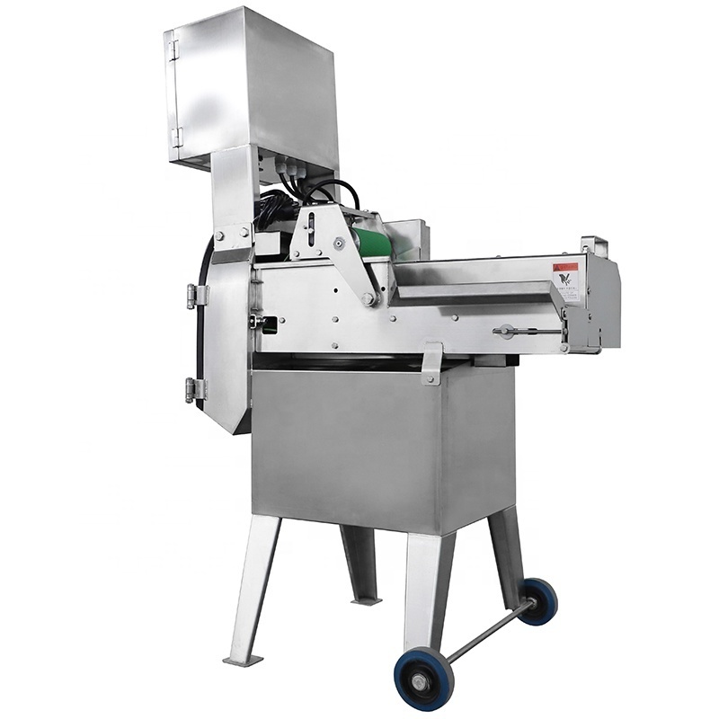 Automatic Green Leaf Vegetable Cutter Vegetable Processing Machines Okra Cucumber Lettuce Chopper Cutting Machine