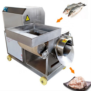 Fish Bone Removing Machine Fish Processing Machine Shrimp Shell Meat Separator Automatic Fish Surimi Making Machine