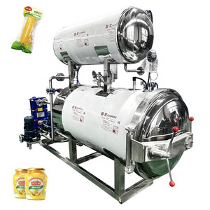 Industrial Food Sterilizer Autoclave/Retort Machine for Glass Jars Tin Can Retort Sterilizer Autoclave Steam Sterilizer