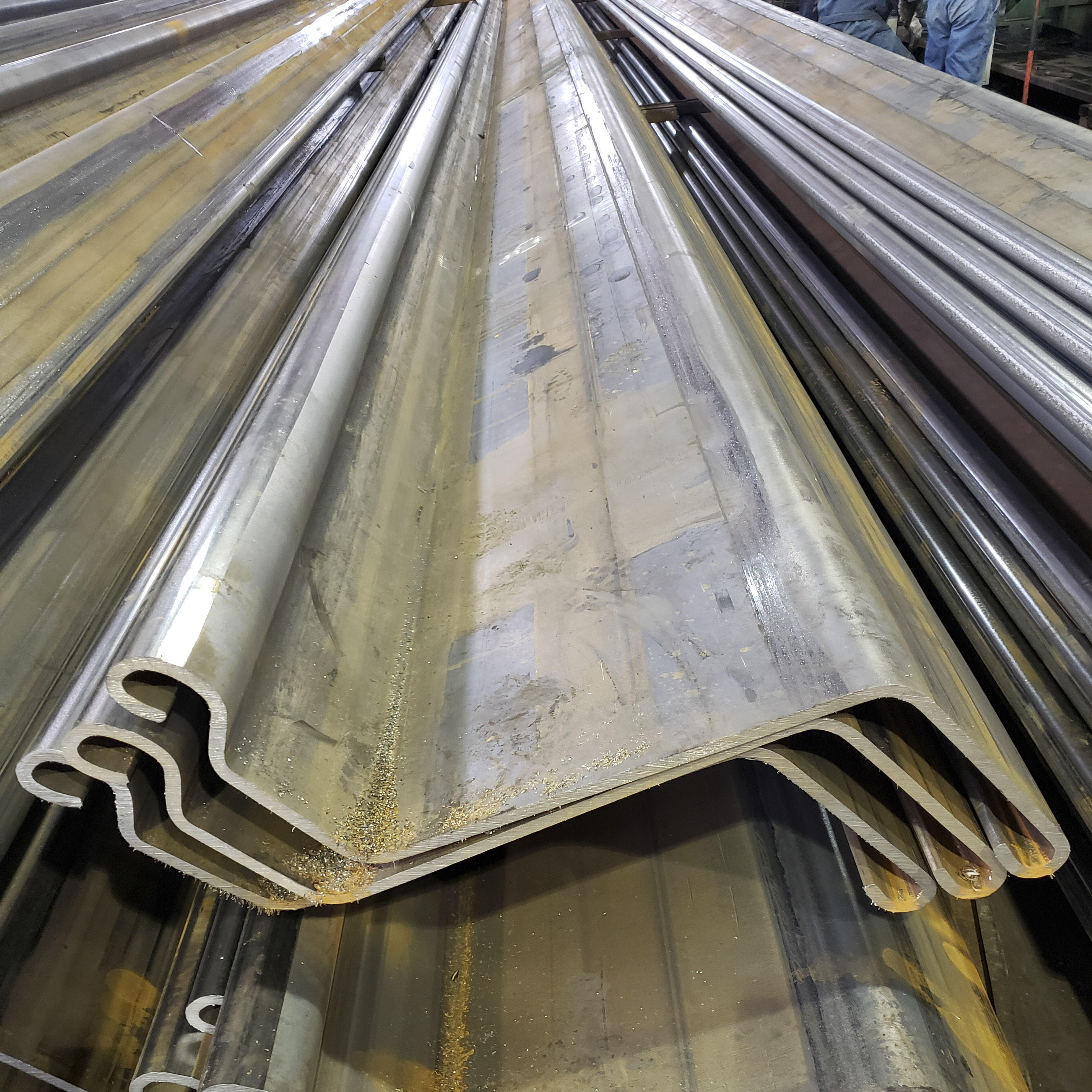 Hot sales S275 S355 S390 6 12 as customer requested Inventory china factory Steel sheet piles