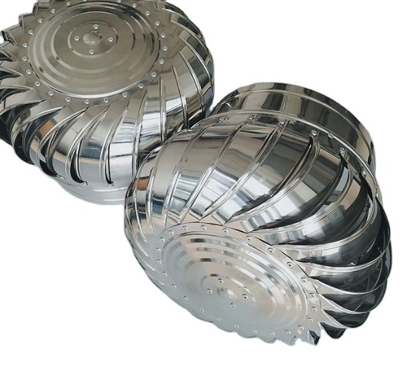 New type hydroponic agriculture Stainless steel roofing unpowered fan