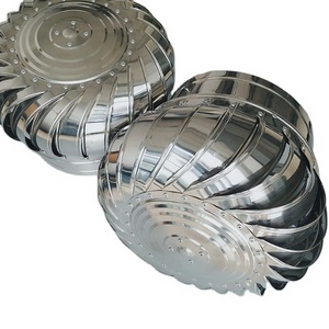 New type hydroponic agriculture Stainless steel roofing unpowered fan