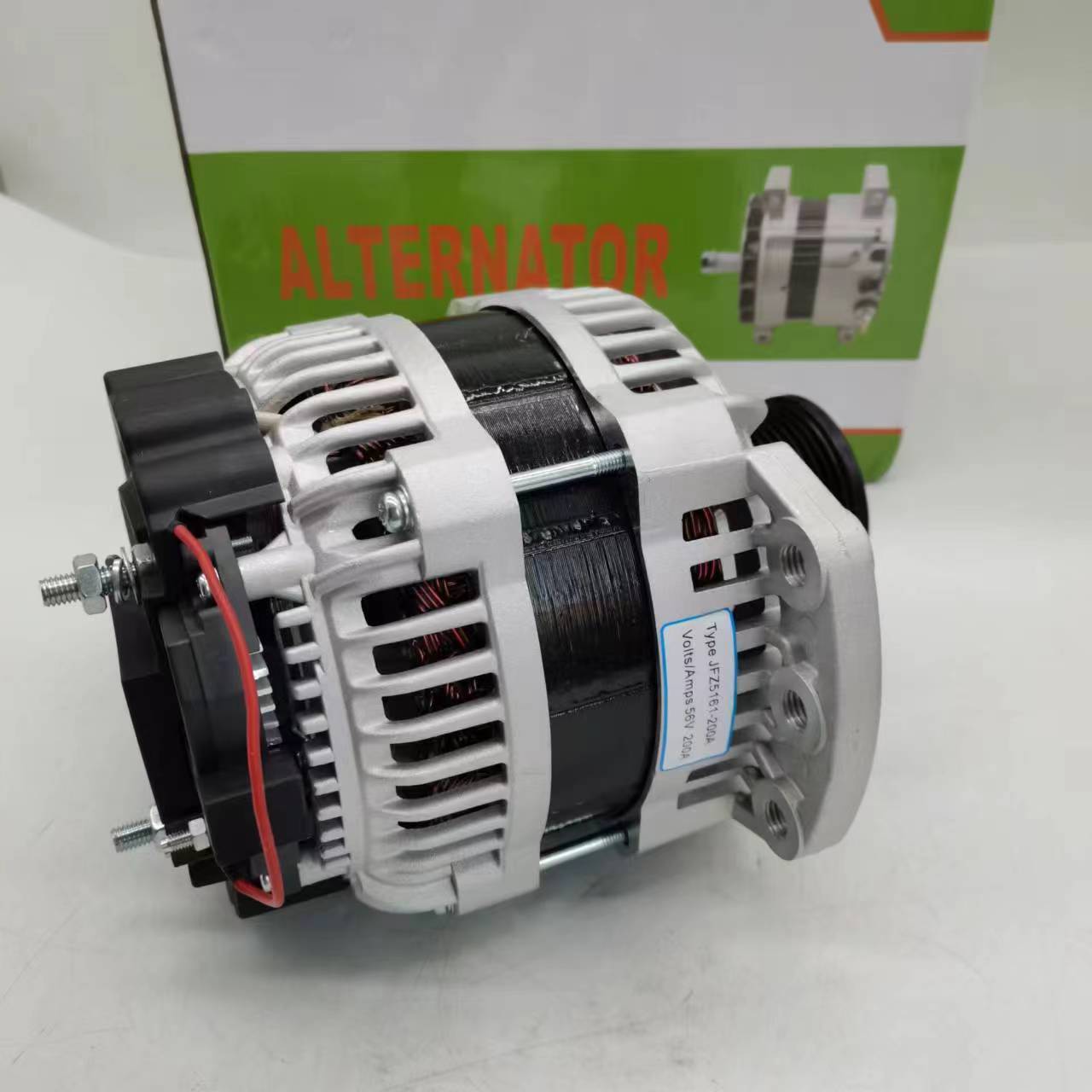 Customized Alternator 48V 200A 1Kw In India Engine For CAR JFZ5161-200A 56V 200A