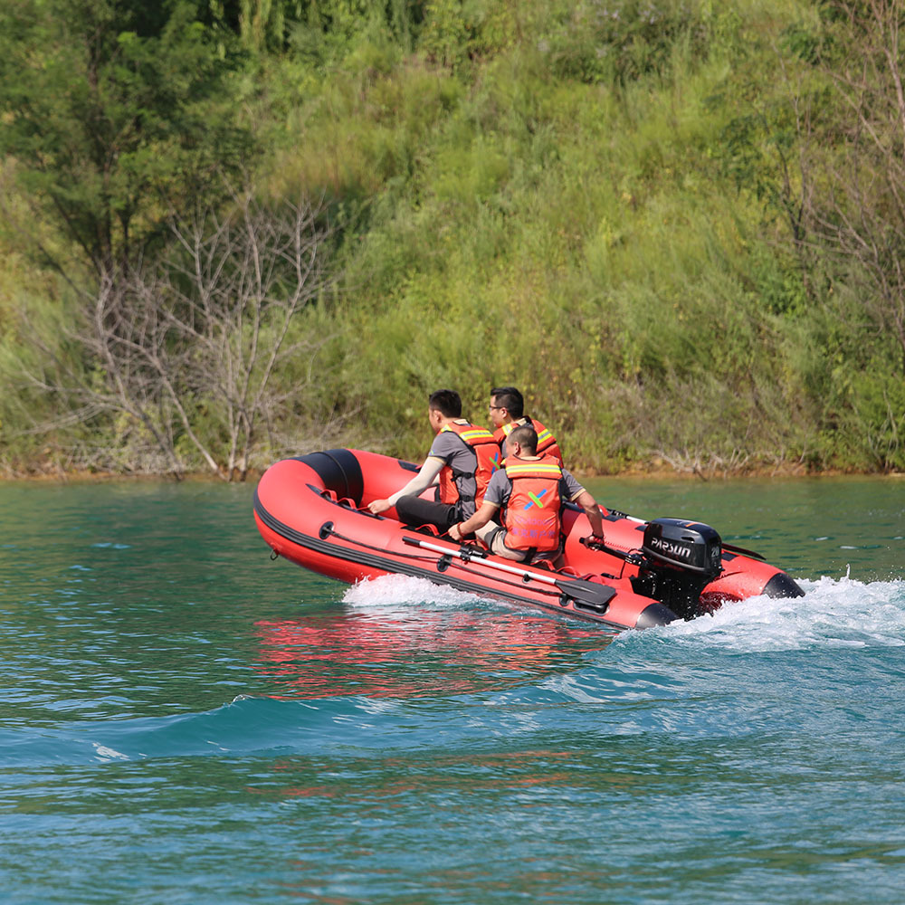 PVC Inflatable rescue dinghy/dinghies for 4-6 prersons driving on lake or river