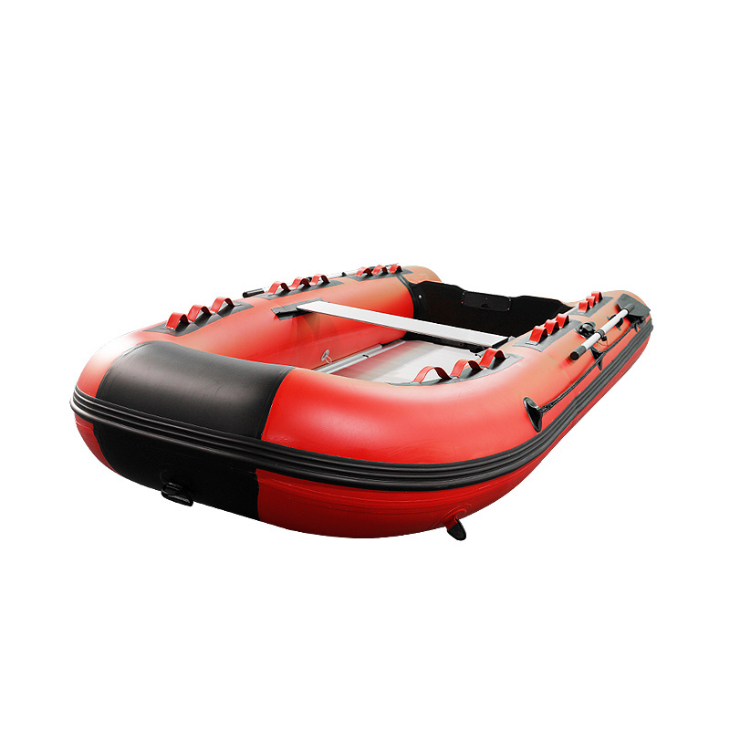 China Multifunctional Lightweight Portable 3.8m 4.8m Pvc Folding Inflatable Boat