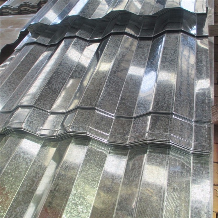 Galvanized corrugated board aluminum plated zinc tile roof wall building