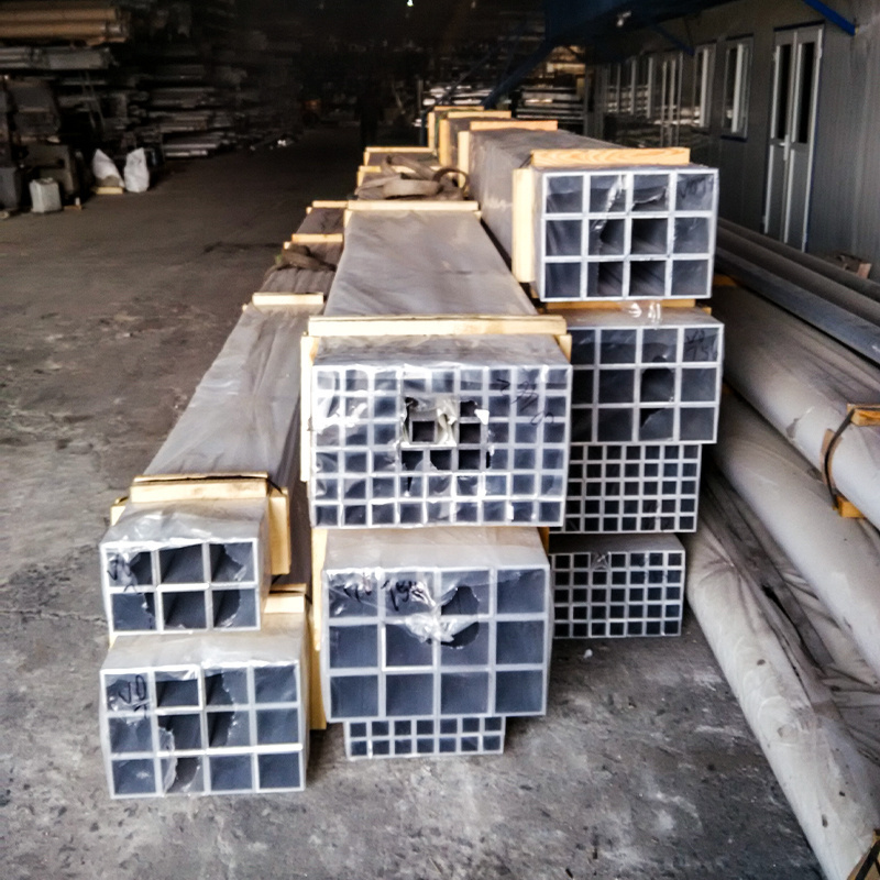 China Rectangular Aluminium Pipe Square Aluminum Tube Pipe 40x40 200x200 Mm Squared Aluminium