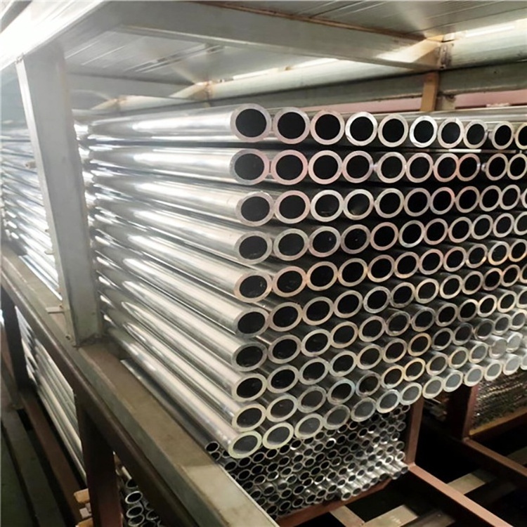 Precision oxidized seamless aluminum alloy tube 7075T6 bright high-strength aluminum tube