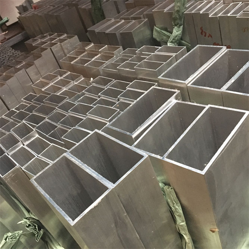 China Rectangular Aluminium Pipe Square Aluminum Tube Pipe 40x40 200x200 Mm Squared Aluminium