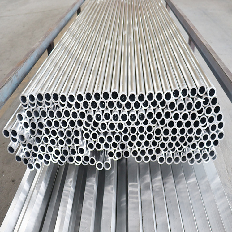 Precision oxidized seamless aluminum alloy tube 7075T6 bright high-strength aluminum tube