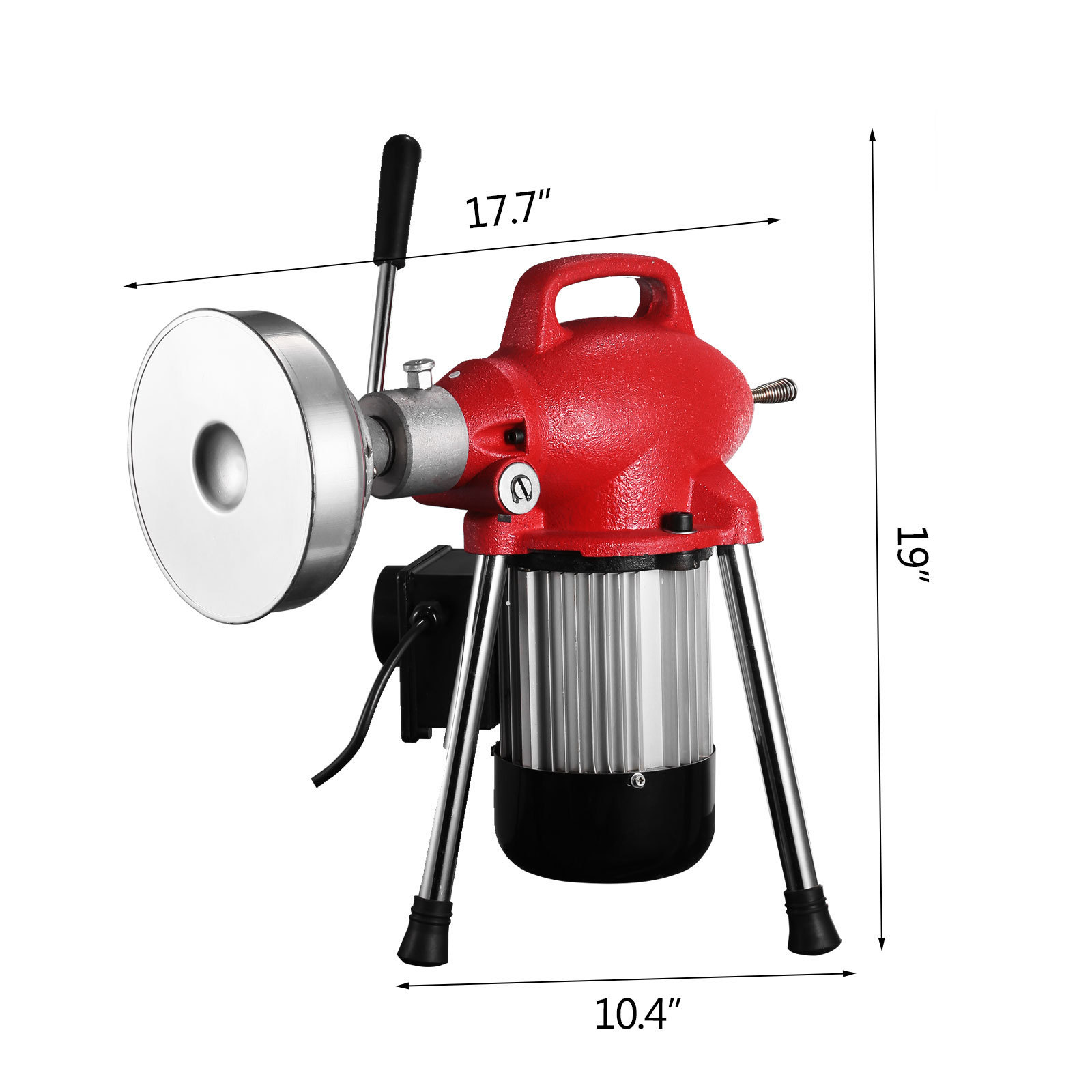 390w Special Unclogging Tools Sewer Pipes Pipe Dredging Cleaning Machine for 20-150mm Pipe