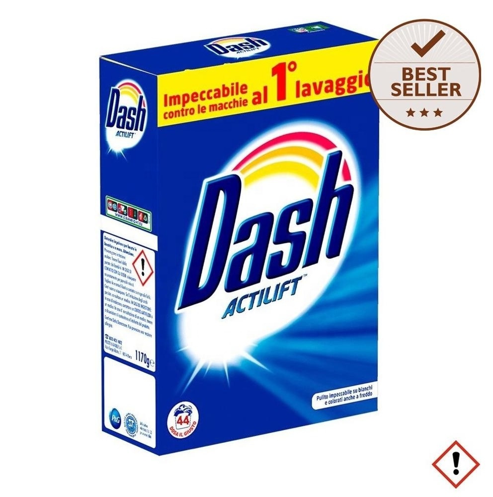 DASH quality washing detergent soap powder to Turkey market