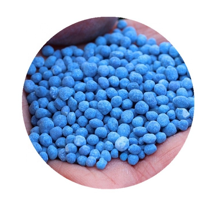 China manufactural Free samples NPK fertilizer blue NPK 16 16 16 fertilizer