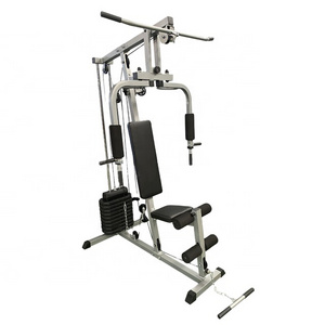 Home Use Fitness Multi Trainer Pin Selected Loaded High and Low Lat Pull down Chest Press Multi Functional Machine