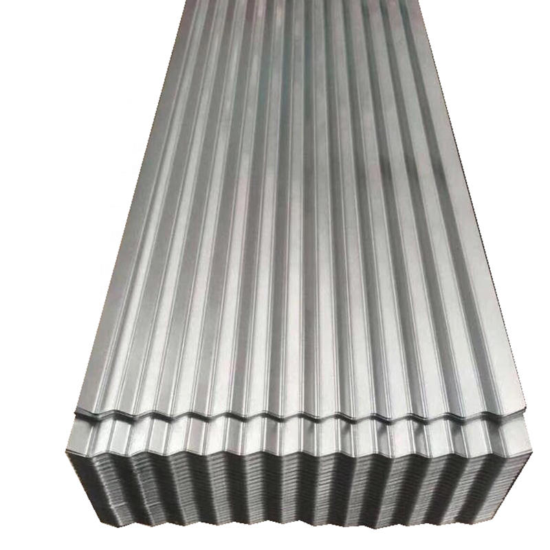 0.17mm Z40 Galvanized corrugated metal roofing sheet for walls