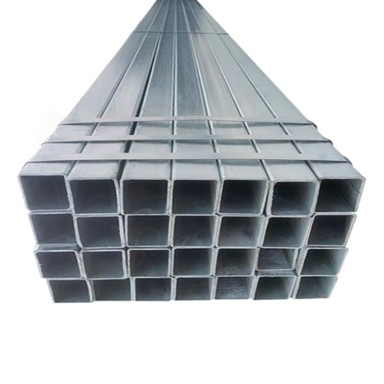 ASTM A530/A519/A53 cold rolled pre galvanized rectangular welded square hollow section steel pipe tube prefab house steel pipe