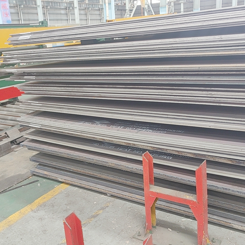 Hot Cold Rolled Q235 Q345 Q355 Steel 2mm Boiler Vessel Black Painted Carbon Steel Plate Sheet