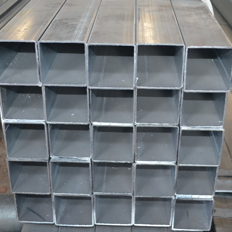 ASTM A530/A519/A53 cold rolled pre galvanized rectangular welded square hollow section steel pipe tube prefab house steel pipe