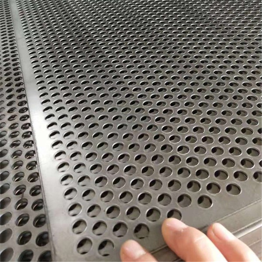 1.2mm hole diameter stainless steel 304 sheet punched stainless steel perforated sheet