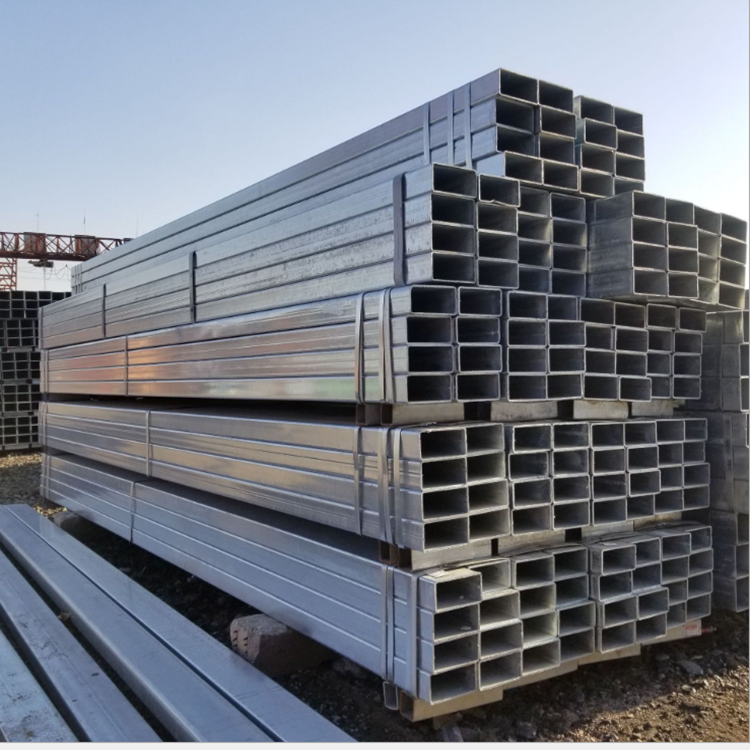 Hot Dip 2x2 Galvanized Hollow Section 14 Gauge Tubing Tubular Iron Square Steel Pipes Tube For Shelter Structure