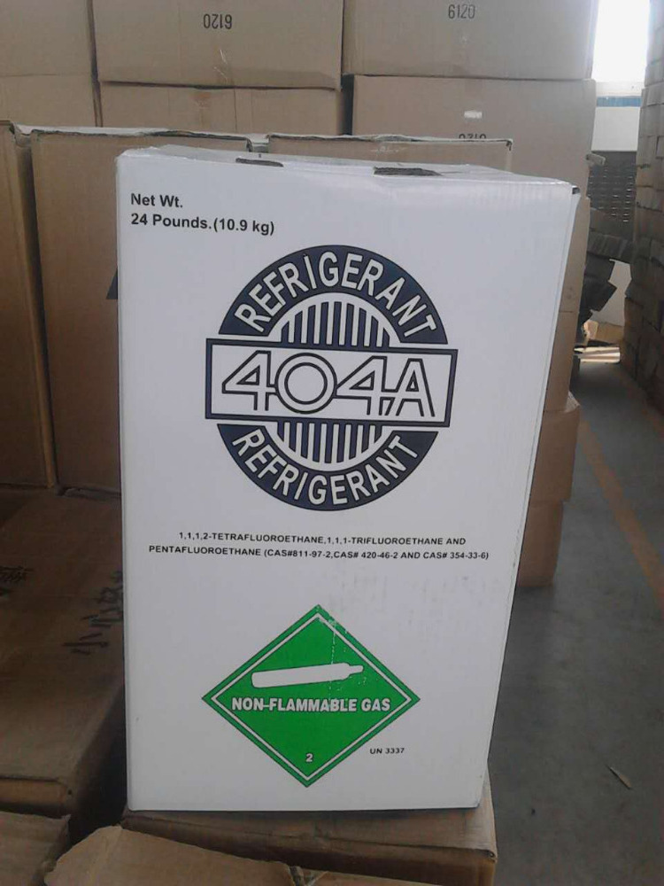 HFC Mixed Refrigerant Gas R404a Content R125 R143a R134a Replace Traditional Refrigerant