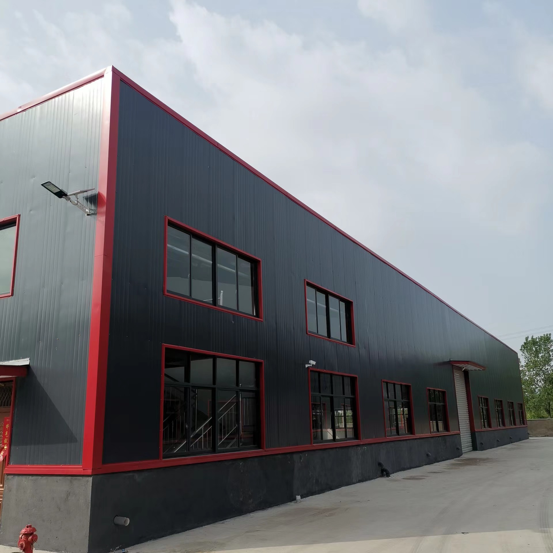 high quality prefabricated steel warehouse customized size steel structure framework building