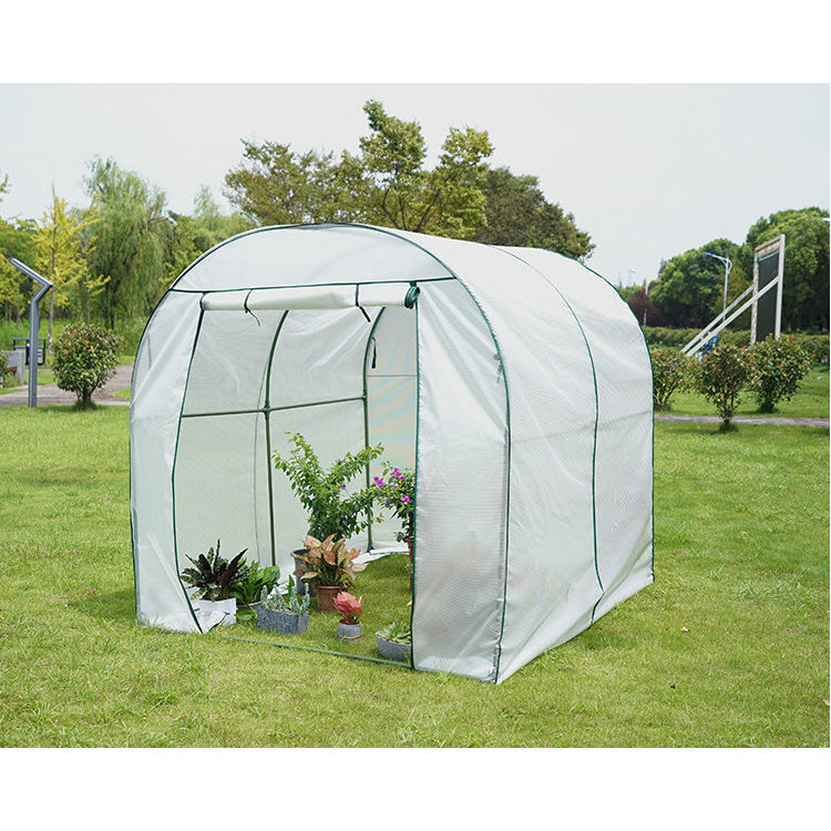 Steel polytunnel small one stop gardens greenhouse parts