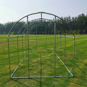 Steel polytunnel small one stop gardens greenhouse parts