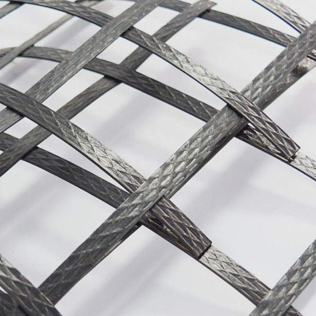 PET PP welded geogrid 40 40kn biaxial geogrid for soil reinforcement