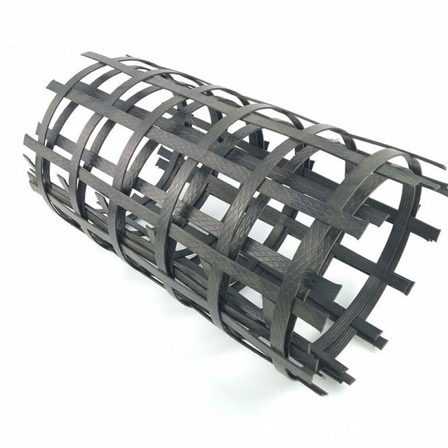 PET PP welded geogrid 40 40kn biaxial geogrid for soil reinforcement