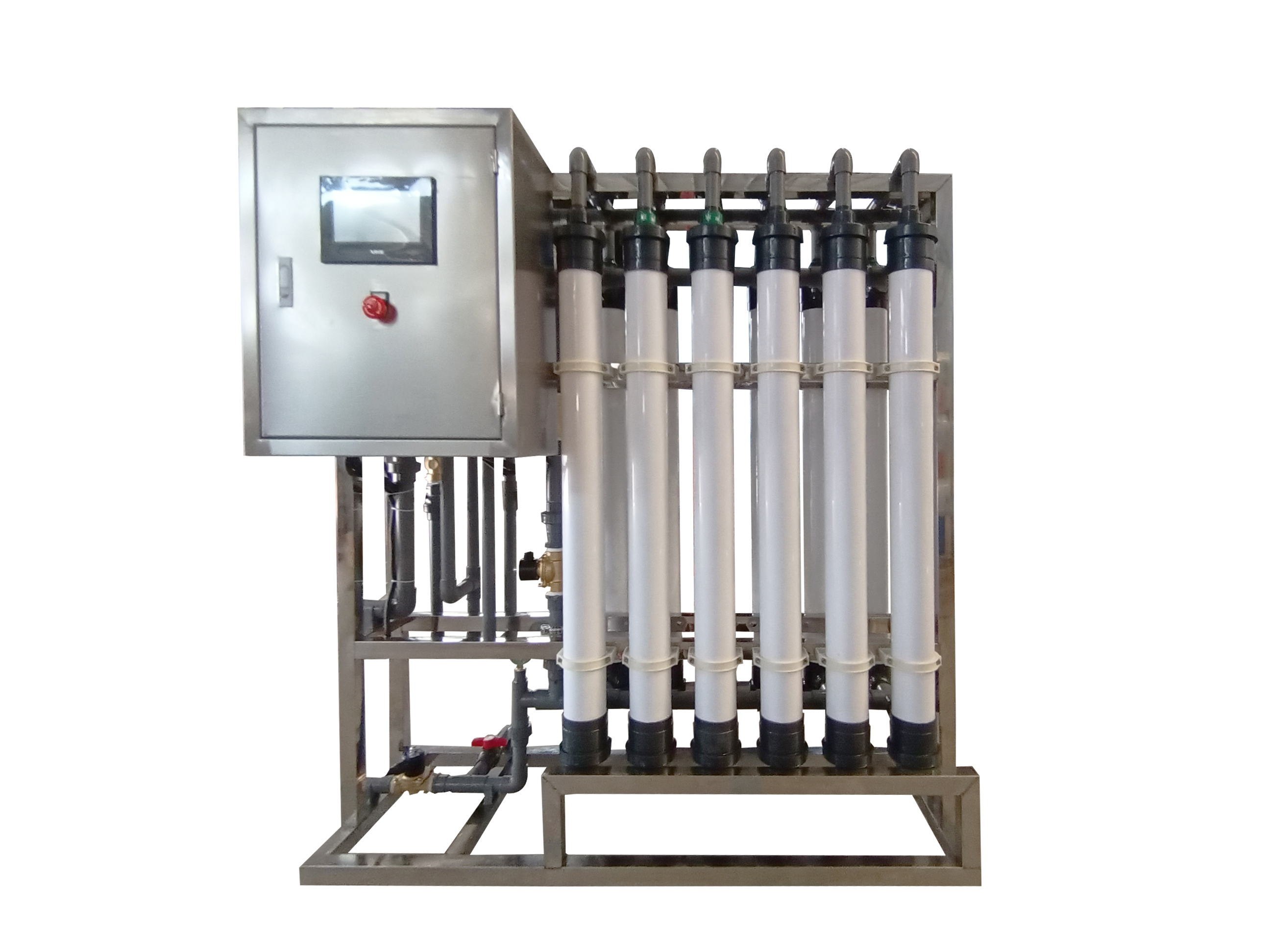 Ultrafiltration water treatment equipment, water purifier, industrial reverse osmosis water treatment plant permeation