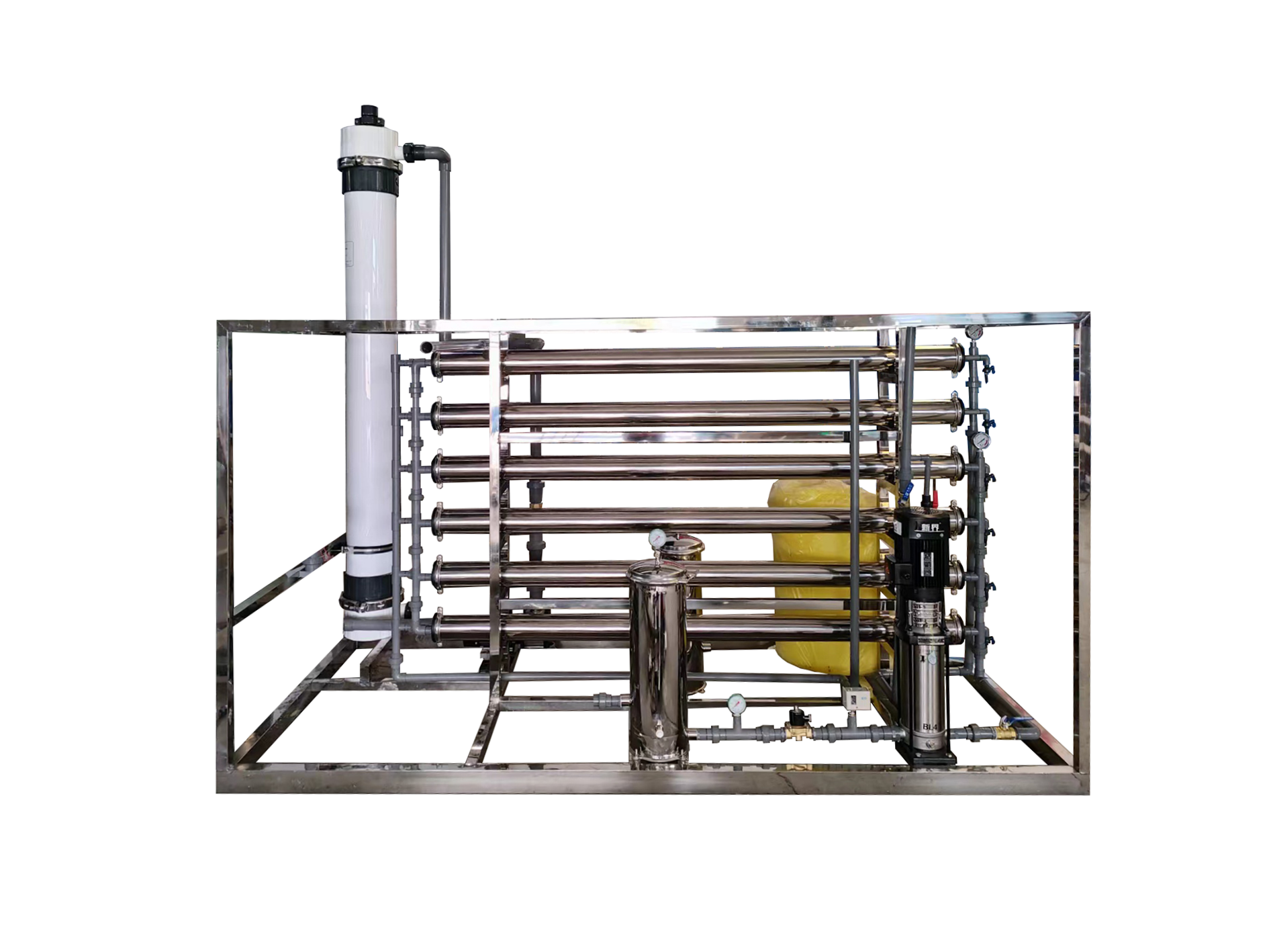 Ultrafiltration water treatment equipment, water purifier, industrial reverse osmosis water treatment plant permeation