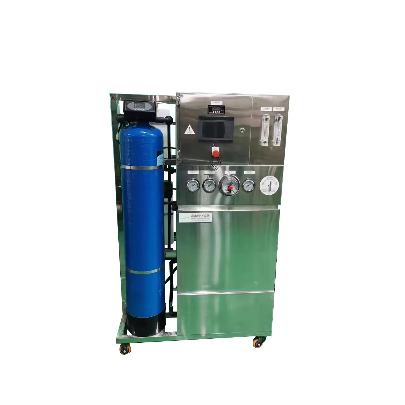 Reverse Osmosis from sea water, Water Maker for Boat, RO desalination plant Boat desalinator marine watermaker