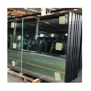 glass factory low-e window glass panels 12mm tempered double glazing IGU panel price  insulated glass