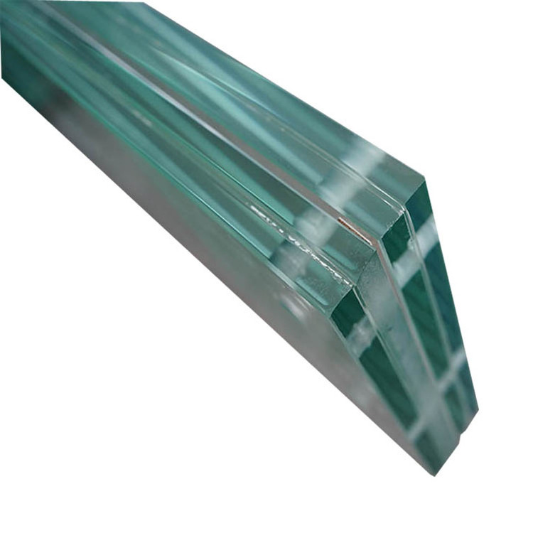 pvb sgp low iron tempered laminated safety  glass