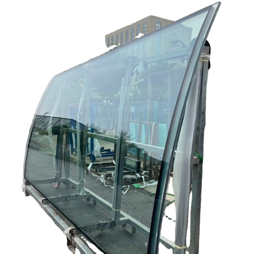 Custom Curved Glass Tempered Laminated Glass Bent Double Toughened Laminated Glass Panels Supplier