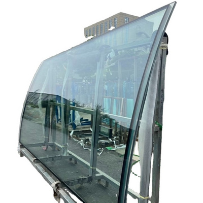 Custom Curved Glass Tempered Laminated Glass Bent Double Toughened Laminated Glass Panels Supplier