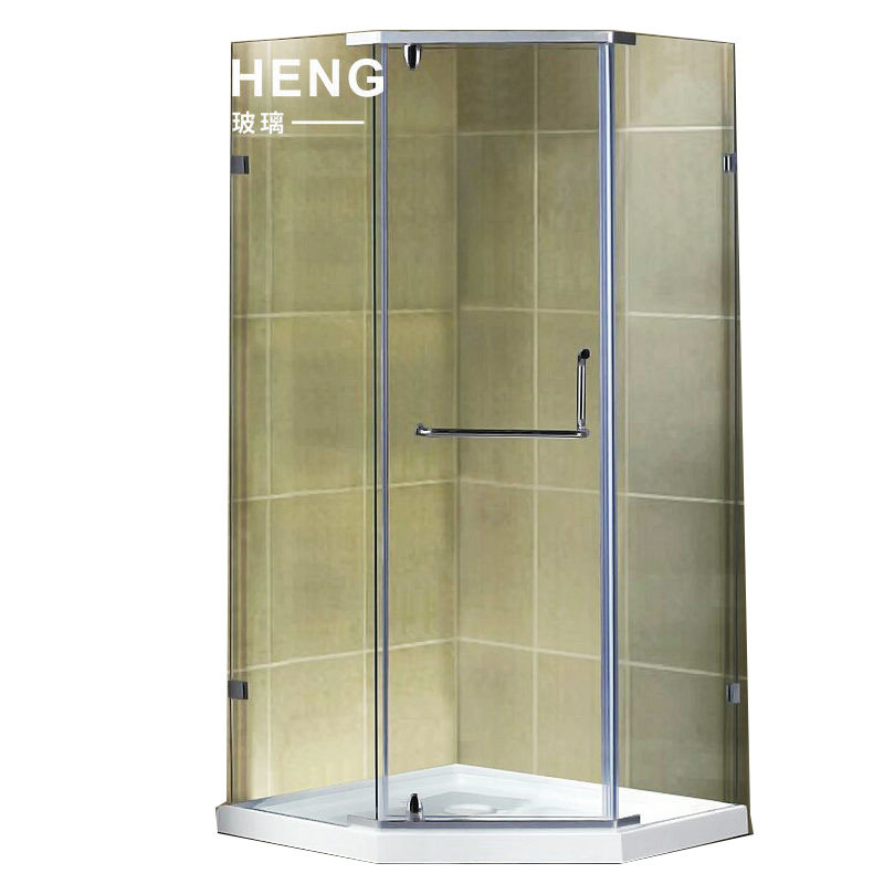 High Quality Hot sale swing door shower door bathroom enclosure 8mm tempered glass shower cabinet