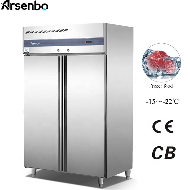 full stainless steel  commercial kitchen freezer with factory price CE/CB  are available